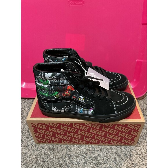 NWT Disney X Vans Sk8-Hi Villains shoes size 6.5M/ 8W - Picture 1 of 10
